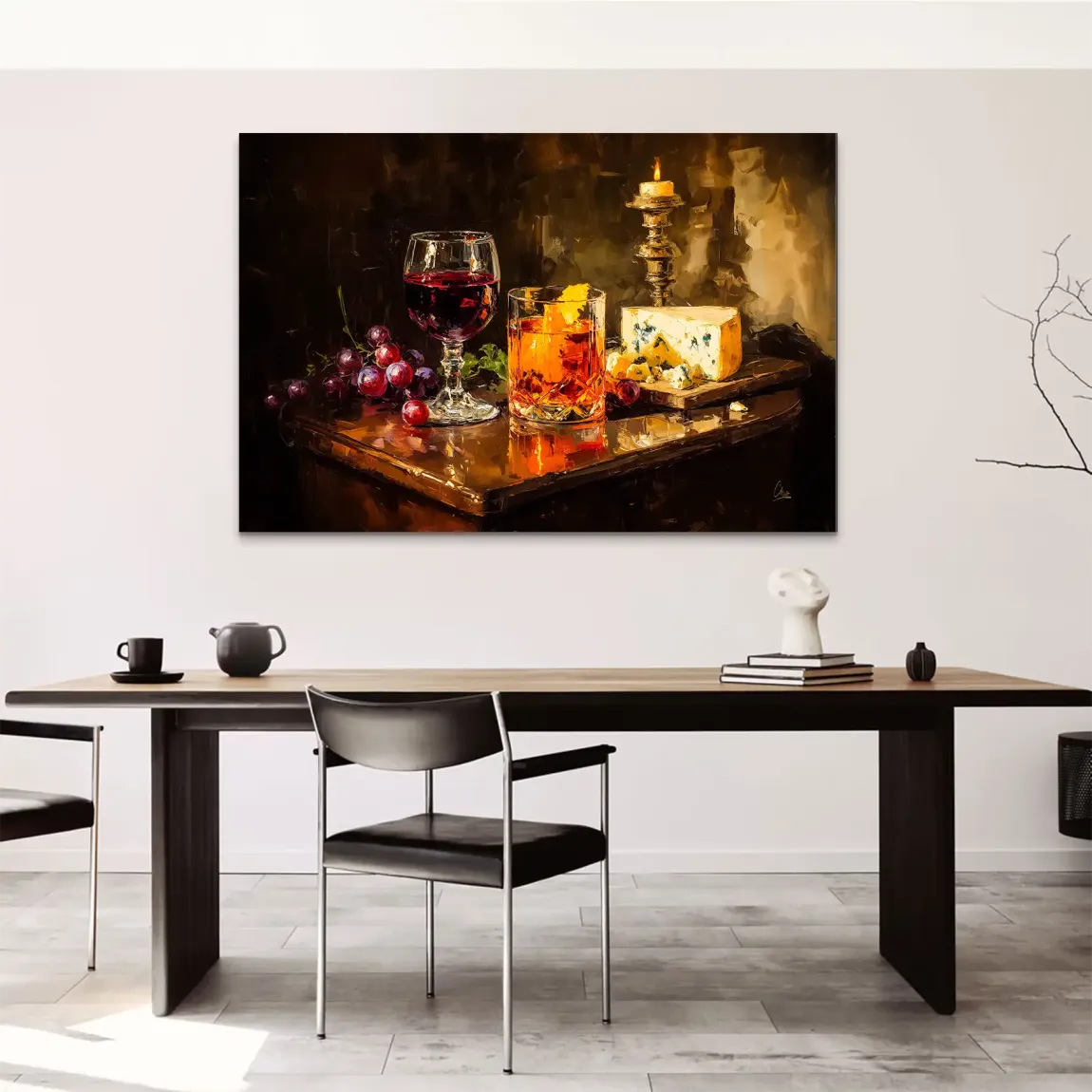 Wein & Genuss AluDibond Bild