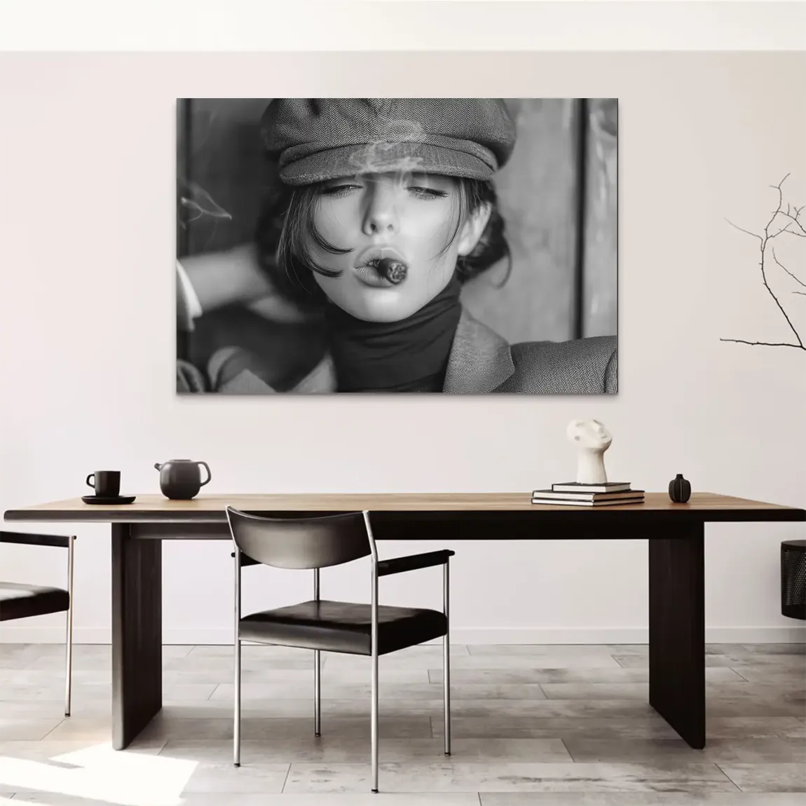 Smoke Elegance AluDibond Bild