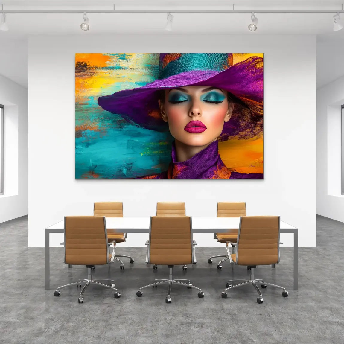 Femme Elegance AluDibond Bild