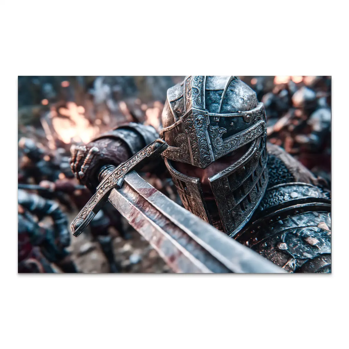 Steel Valor Alu Dibond Bild