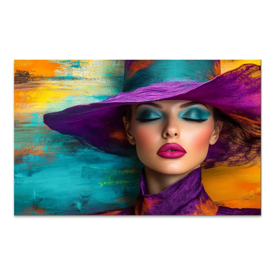 Femme Elegance AluDibond Bild
