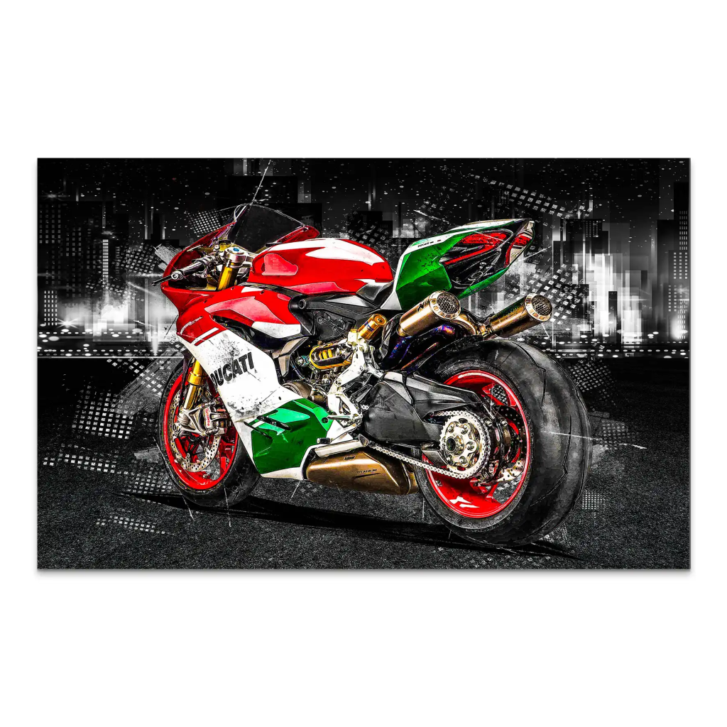 Ducati Supperleggera AluDibond Bild INGALERIE