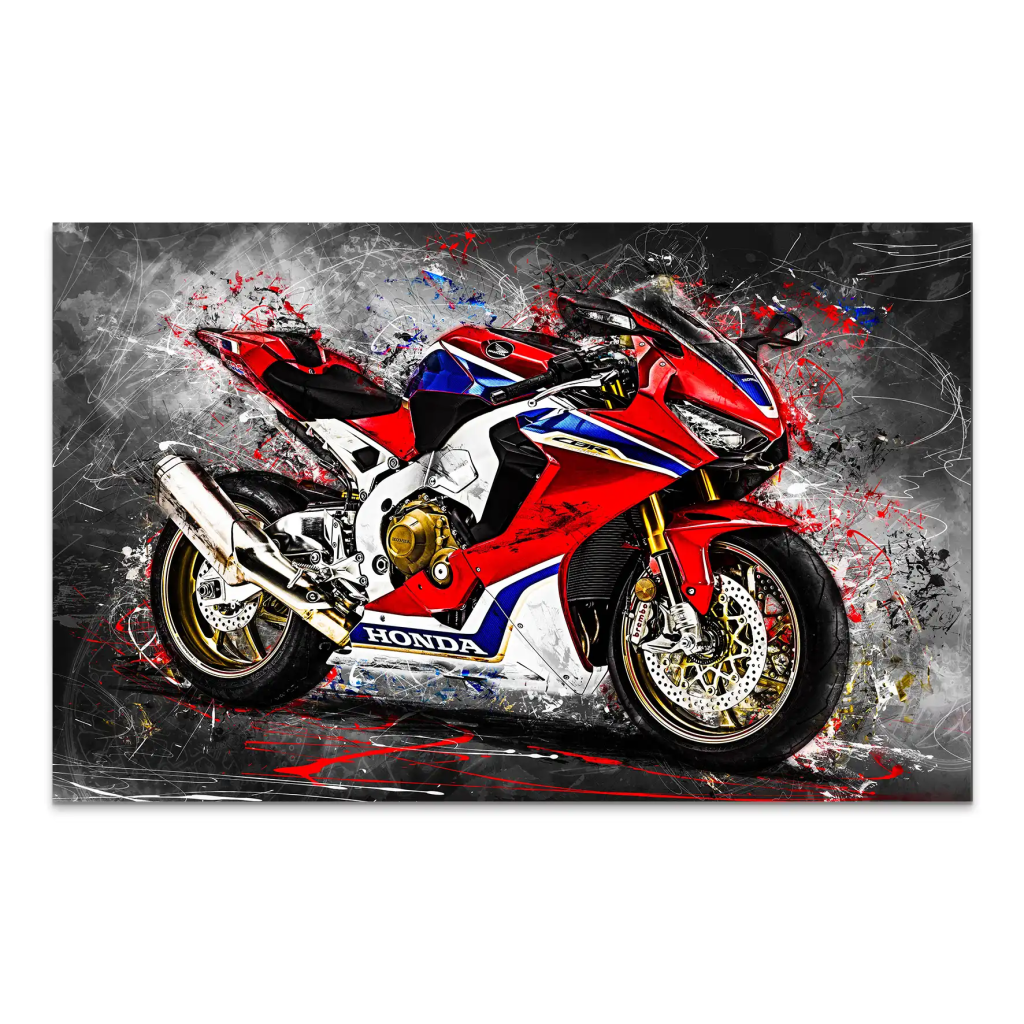 Honda CBR 1000 RR AluDibond Bild INGALERIE