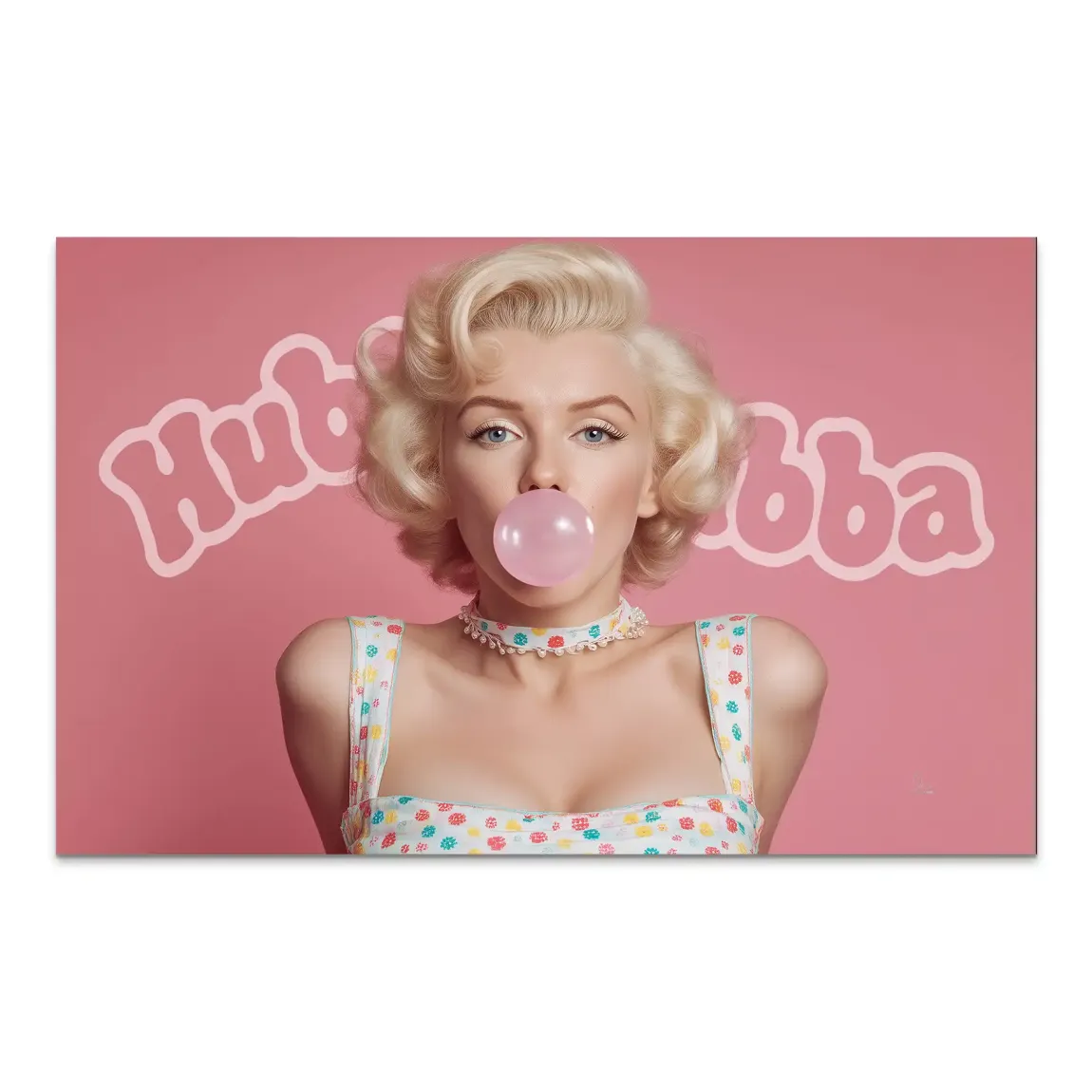 Marilyn Monroe Hubba Glam AluDibond Bild