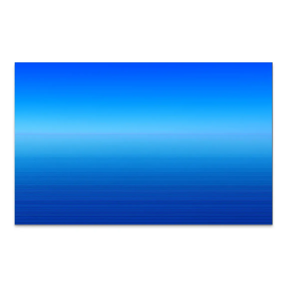 Blauer Horizont AluDibond Wandbild