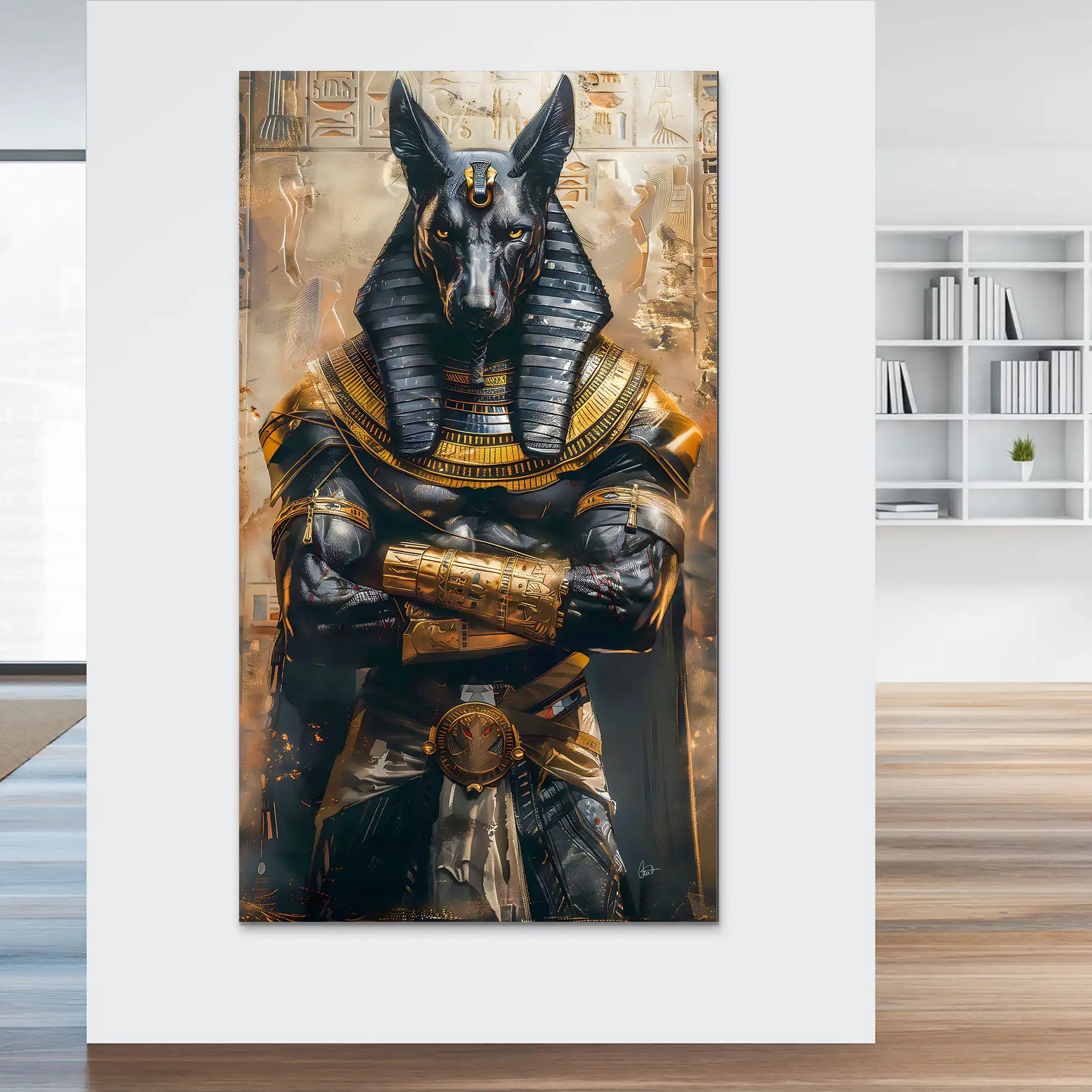 Anubis Nr.2 Aludibond Bild INGALERiE