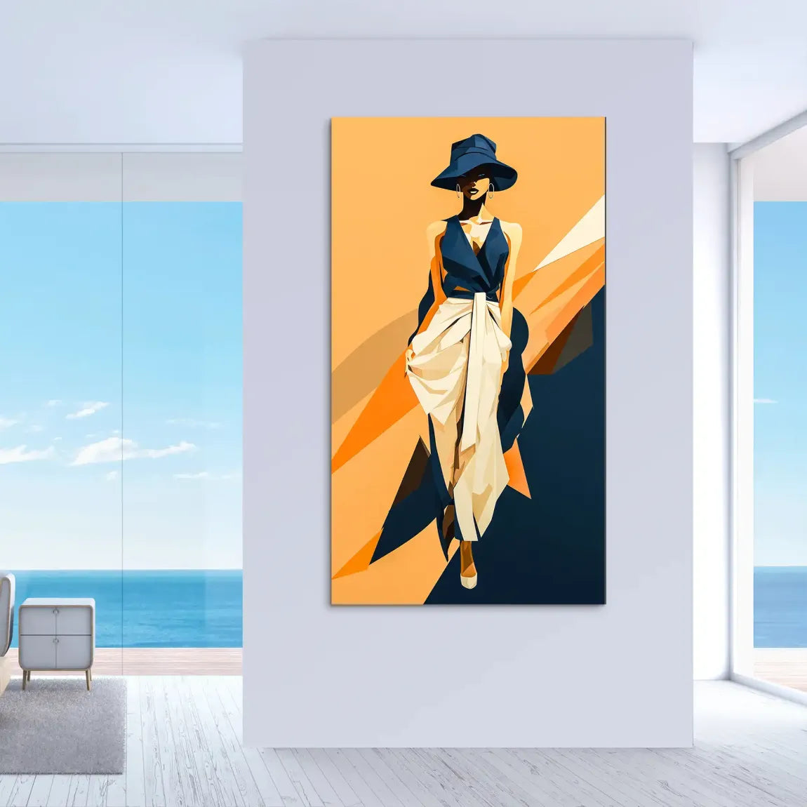 Midnight Elegance Aludibond Bild INGALERiE