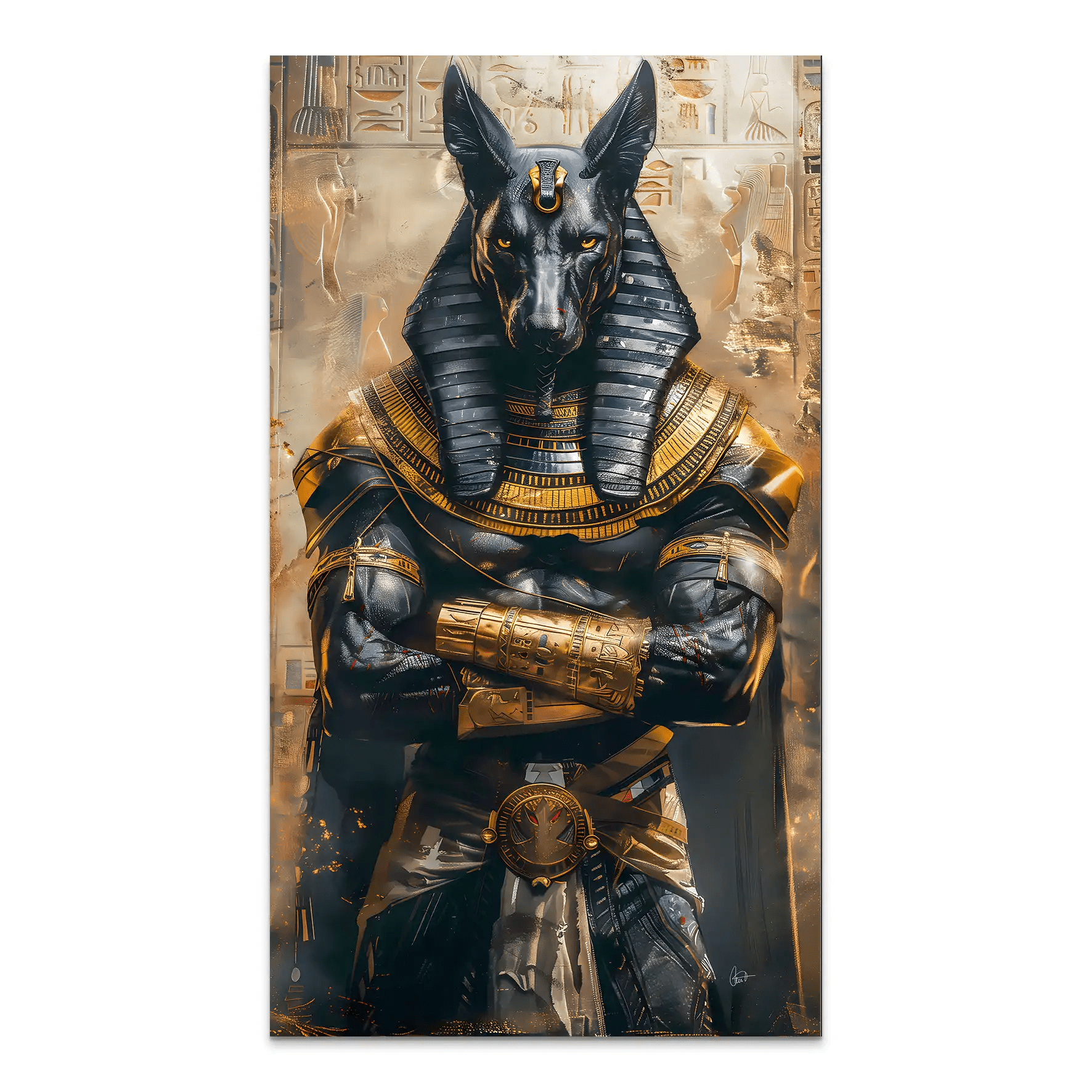 Anubis Nr.2 Aludibond Bild INGALERiE