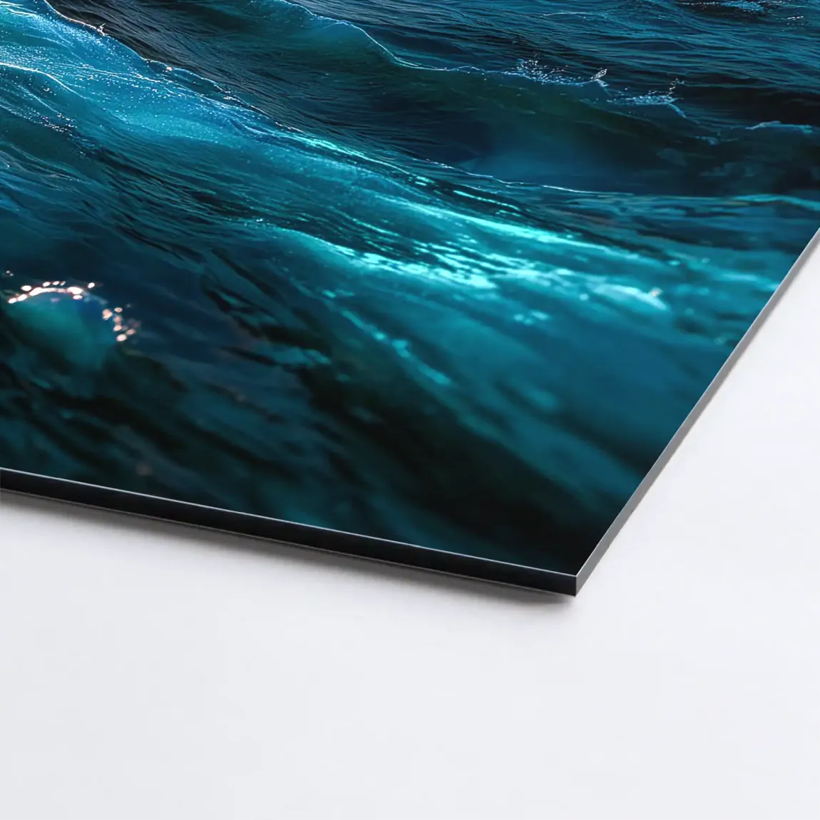 Wildes Meer Aludibond Bild