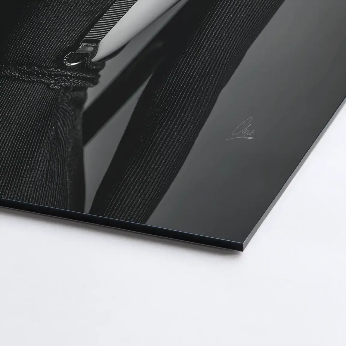 Silent Blade Alu Dibond Bild
