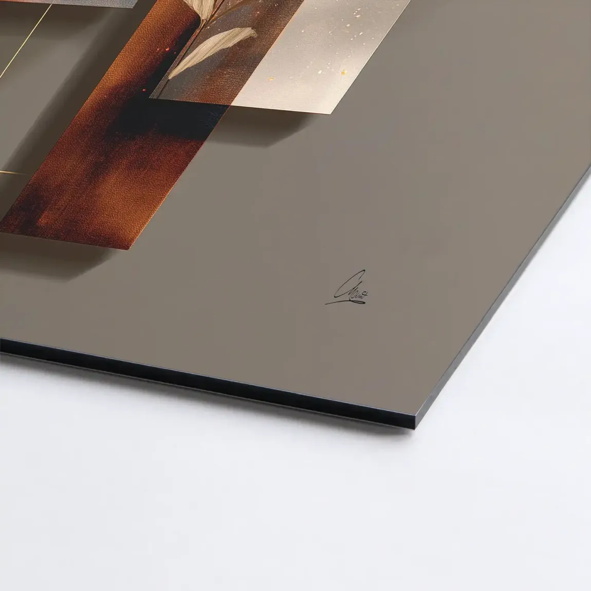 Celestial Bloom Harmony Alu Dibond Bild