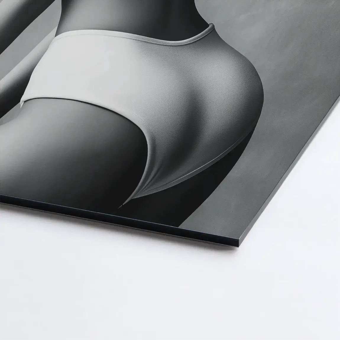 Noir Beauty Style Alu Dibond Bild