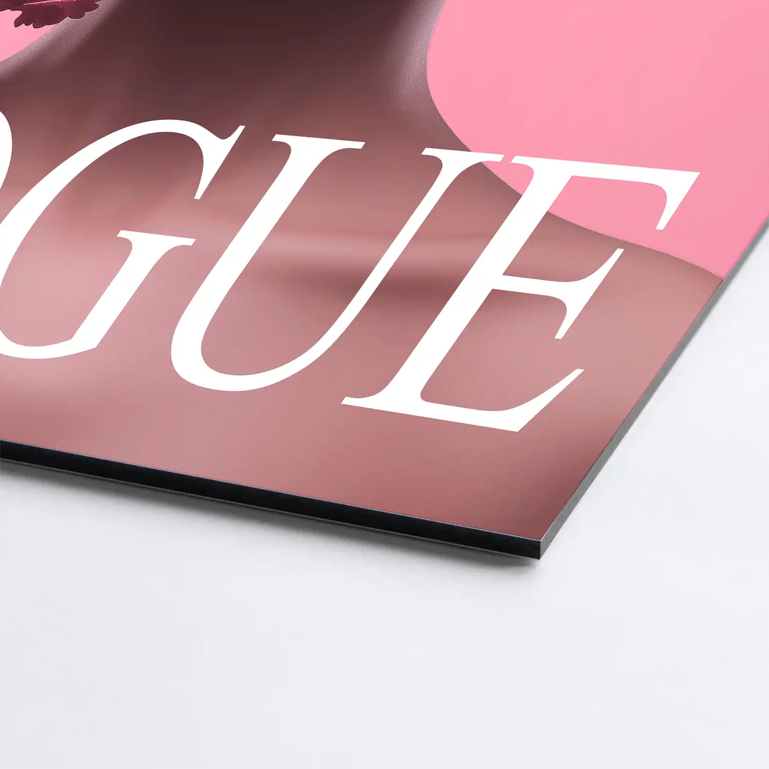 Pink Vogue AluDibond Bild INGALERIE