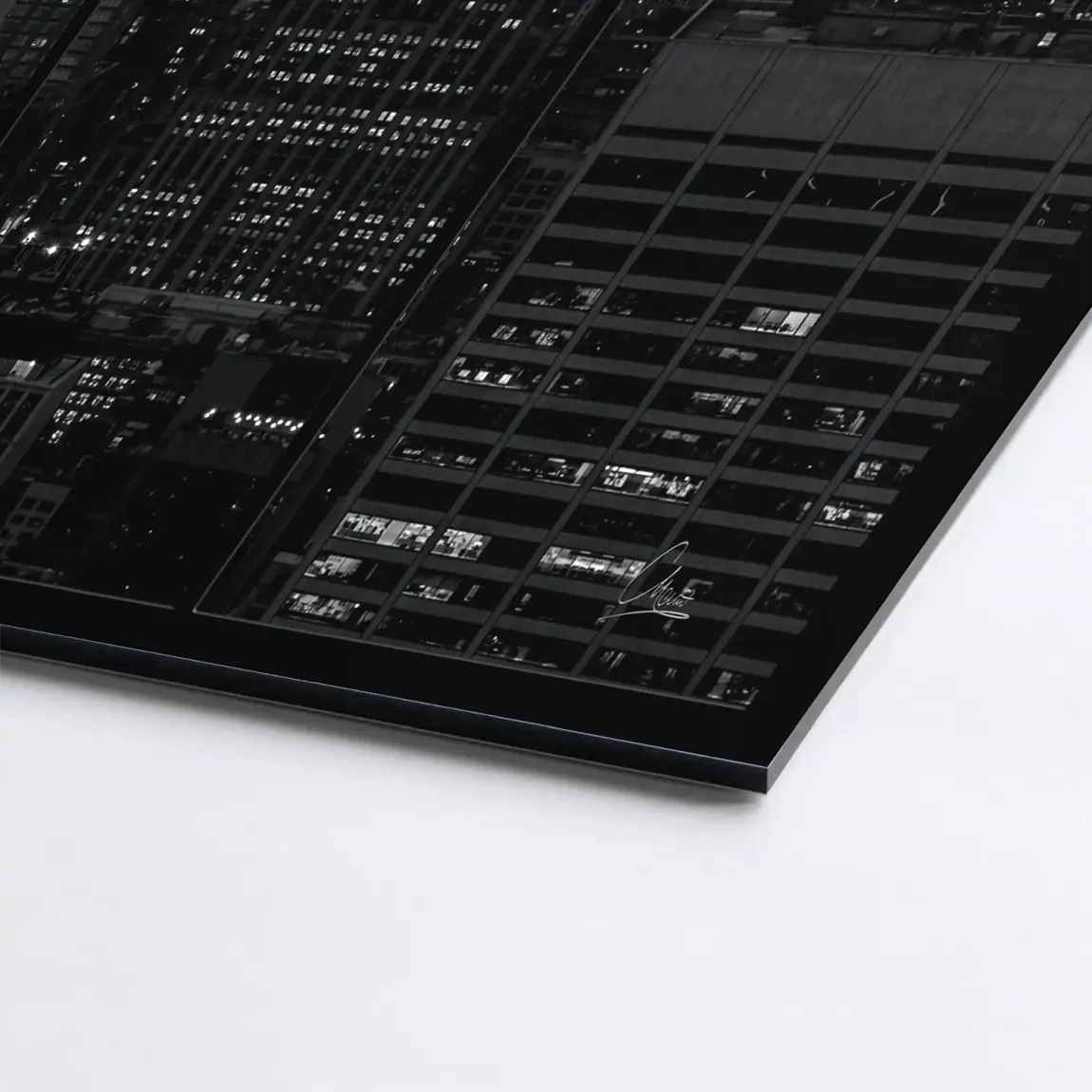 Midnight Crown New York Alu Dibond Bild