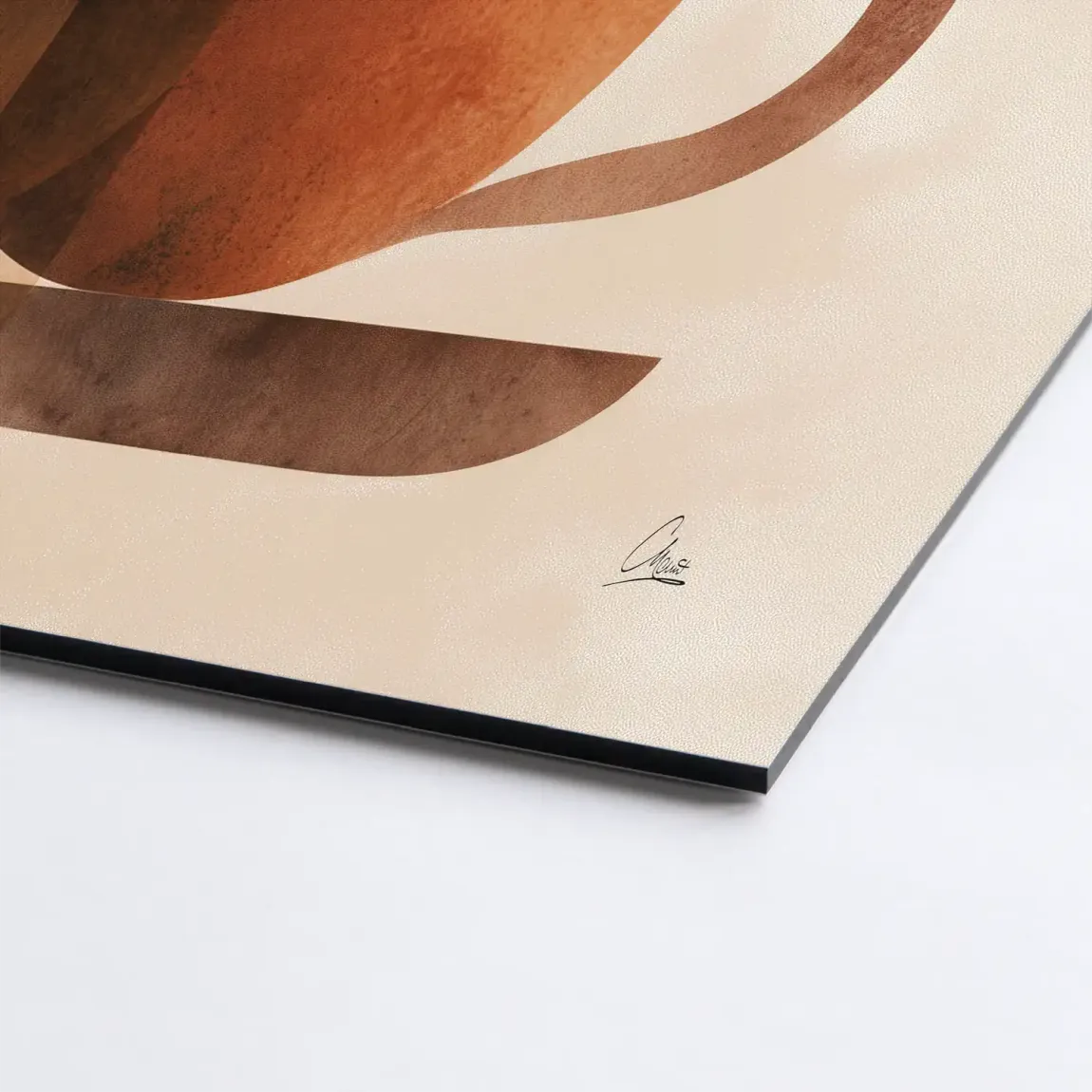 Warm Aroma Alu Dibond Bild