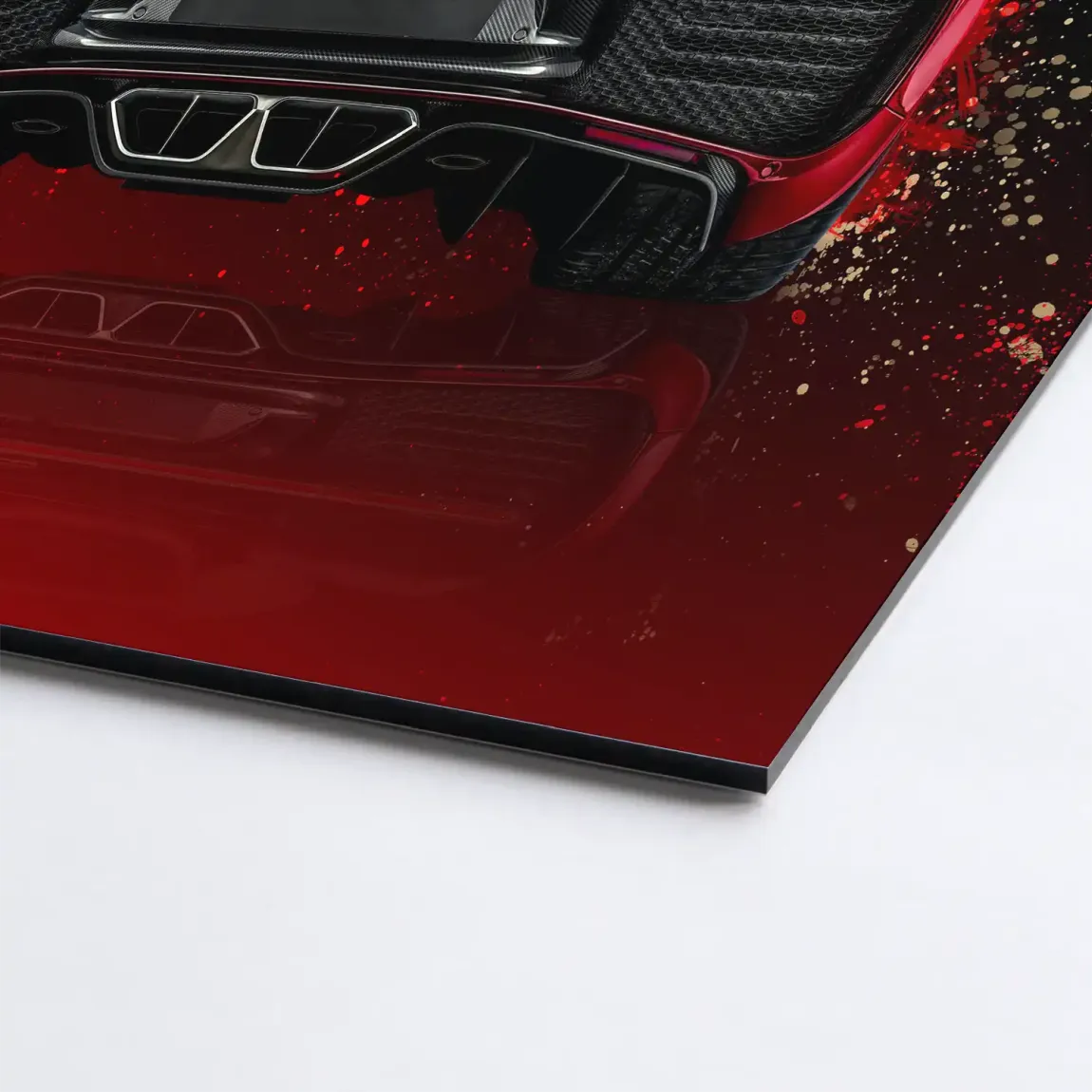 Art of Success Bugatti Alu Dibond Bild