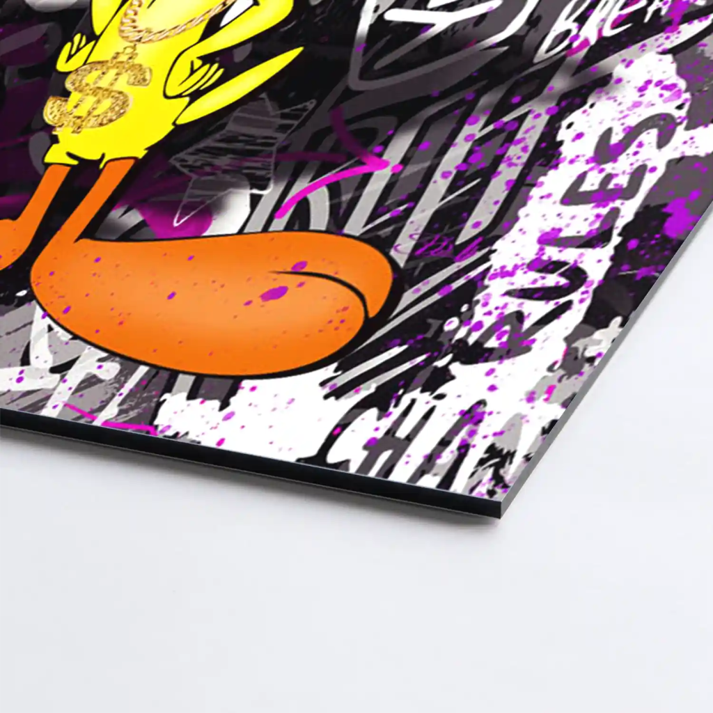 Pop Art Tweety King Aludibond Bild INGALERIE