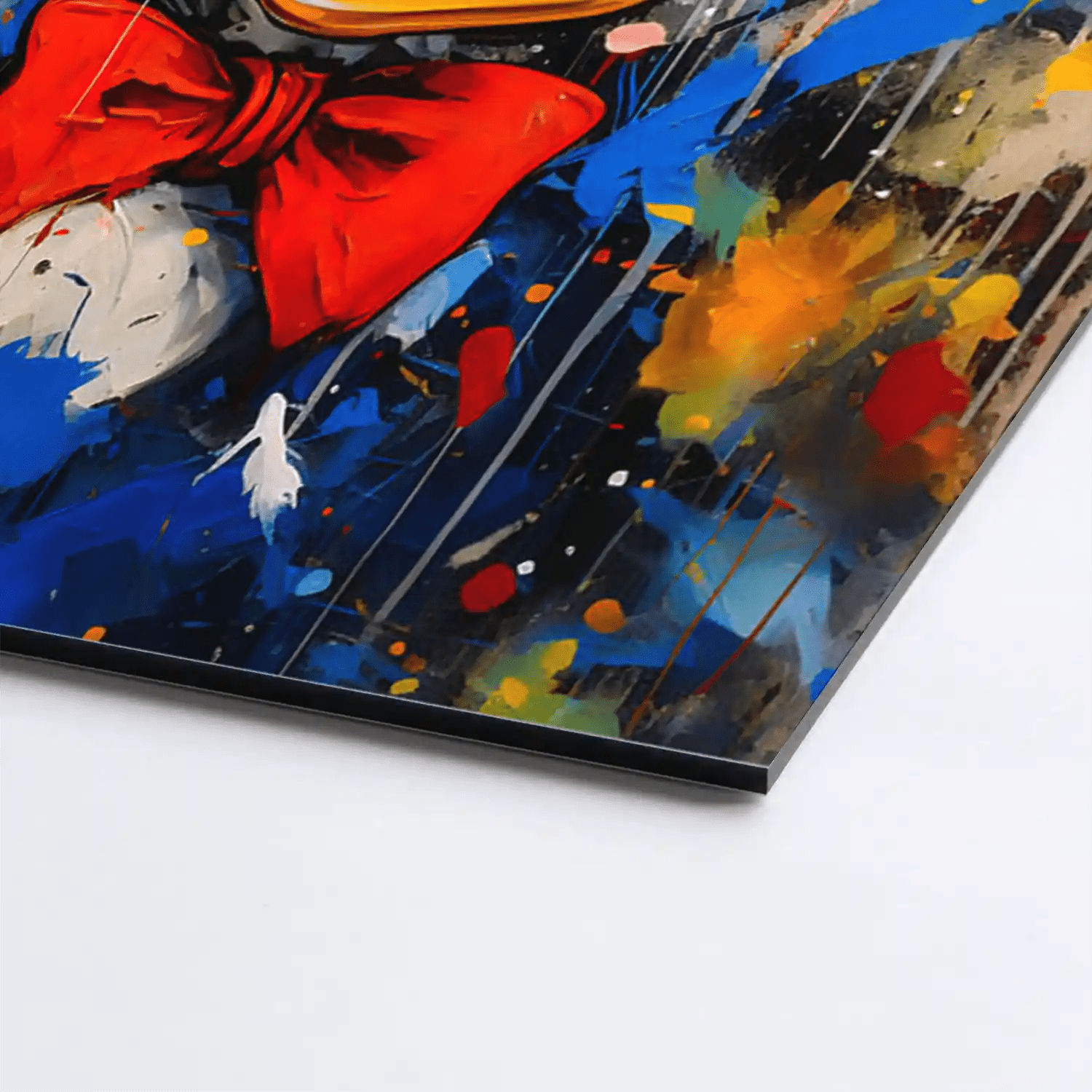 Donald Abstrakt Style AluDibond Bild INGALERIE