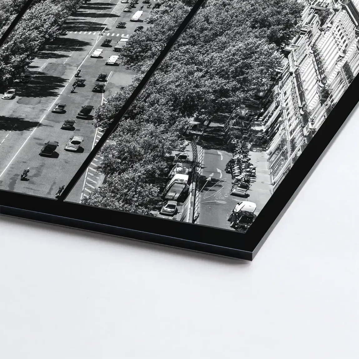 Skyline Avenue Paris Alu Dibond Bild