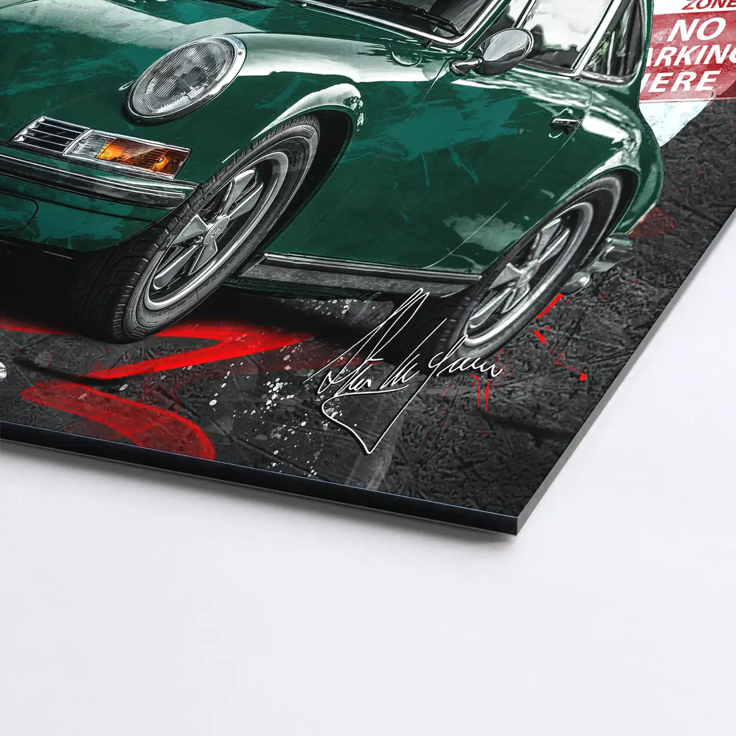 Steve 911 AluDibond Bild INGALERIE
