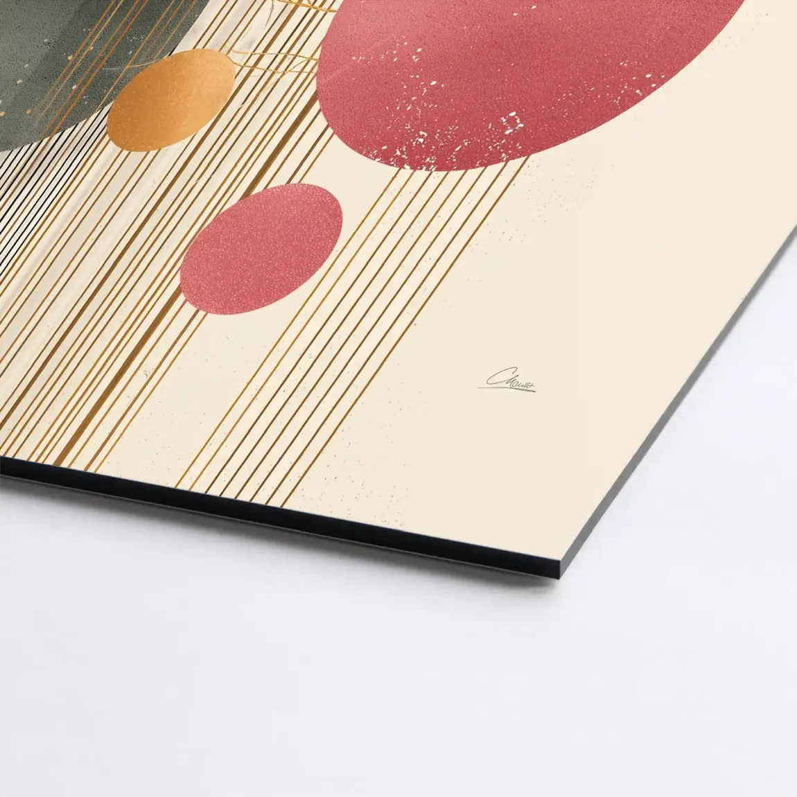 Circles of Serenity Alu Dibond Bild INGALERIE