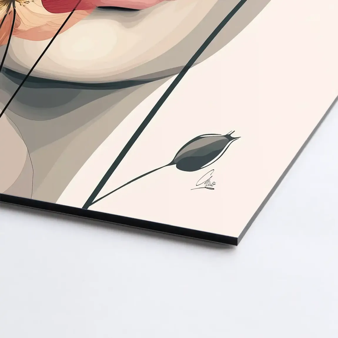 Floral Dream Alu Dibond Bild