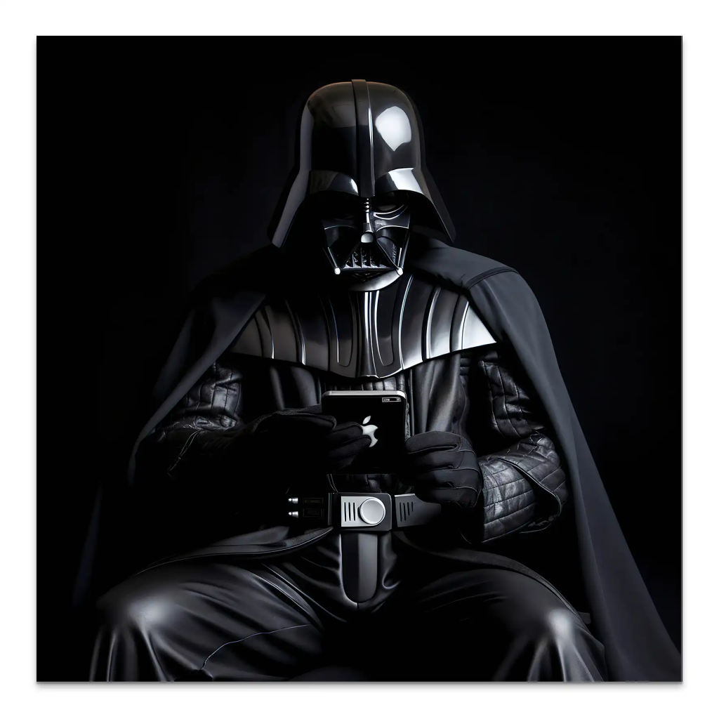 Darth Vader AluDibond Bild INGALERIE