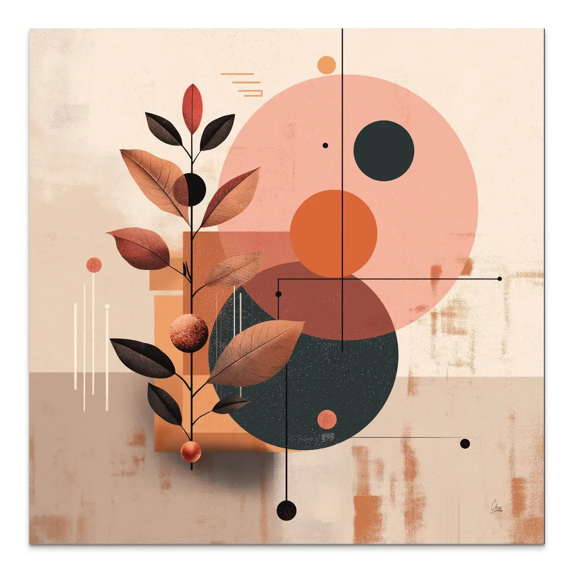 Terra Balance Alu Dibond Bild