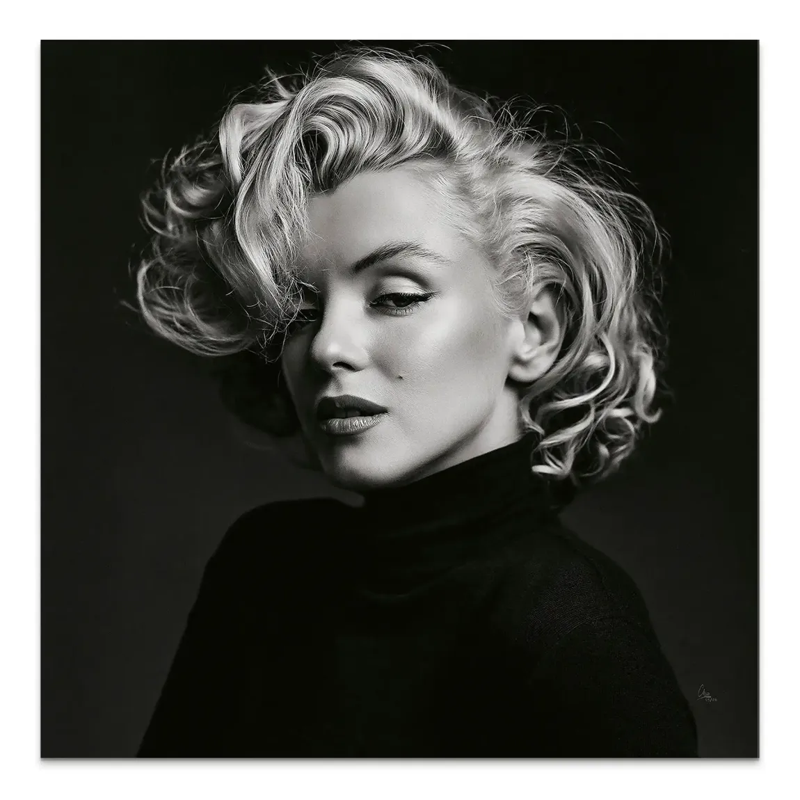 Marilyn Elegance Alu Dibond Wandbild