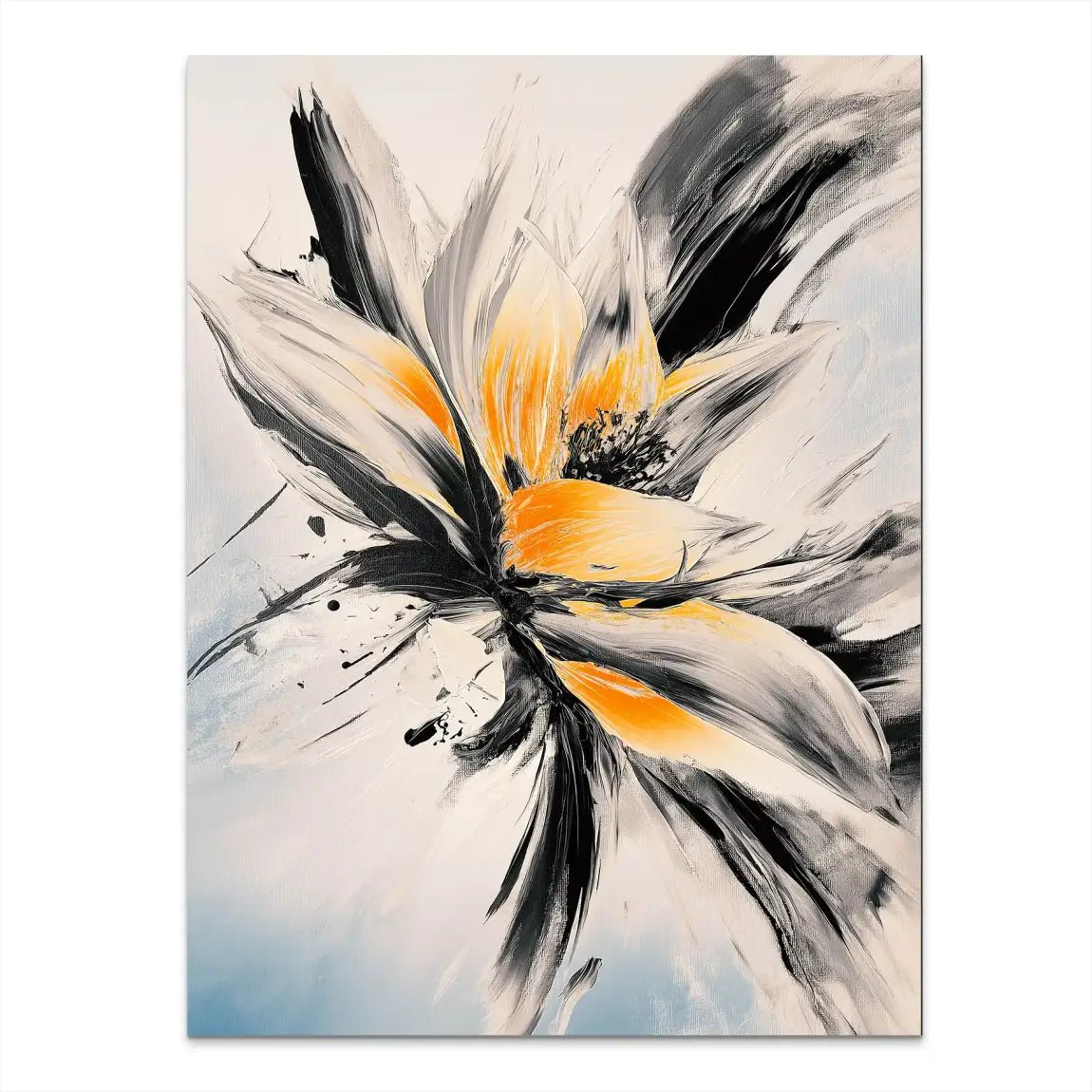 Flower Abstrakt Nr.24 Alu Dibond Bild INGALERIE