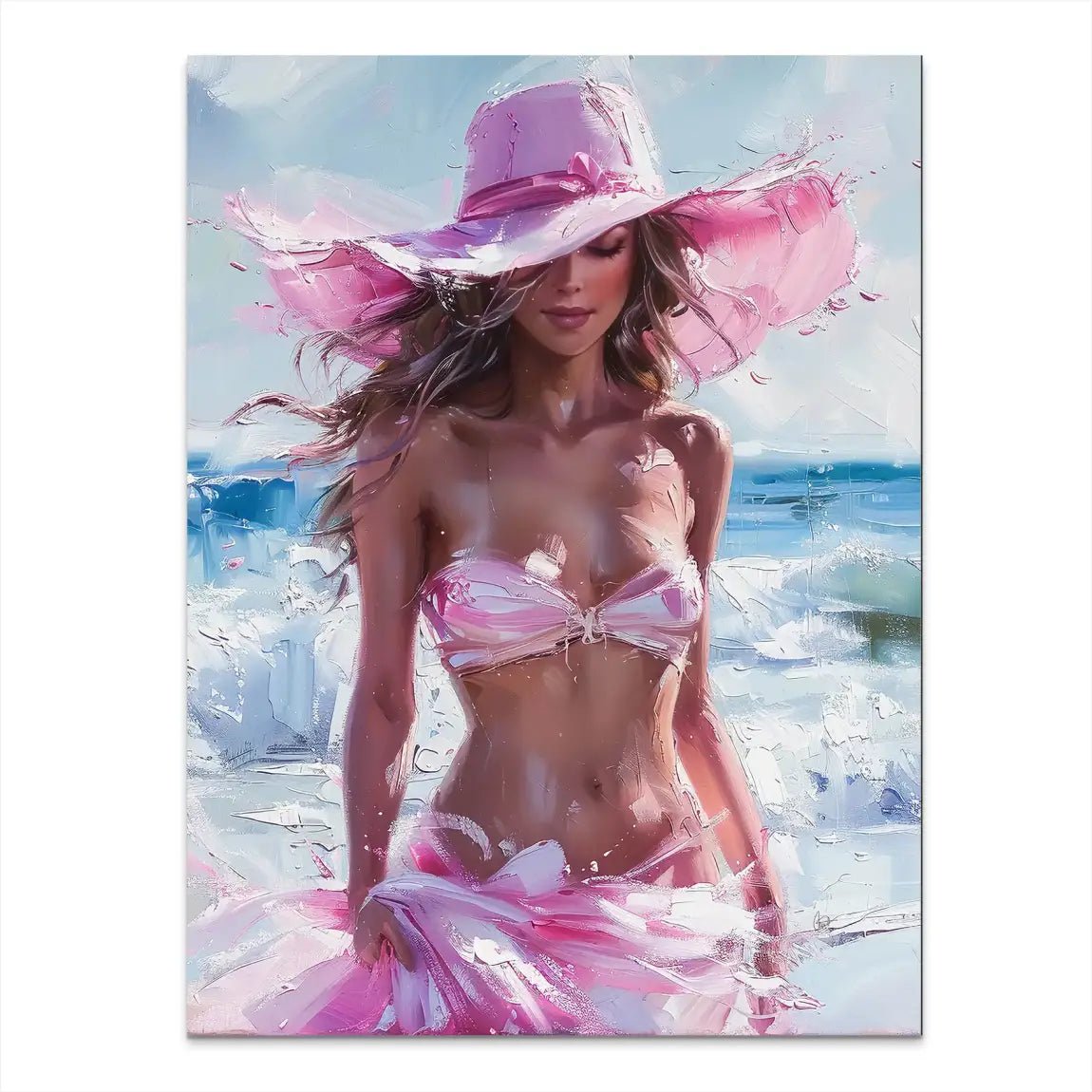 Summer Beach Beauty Nr.3 Alu Dibond Bild INGALERIE