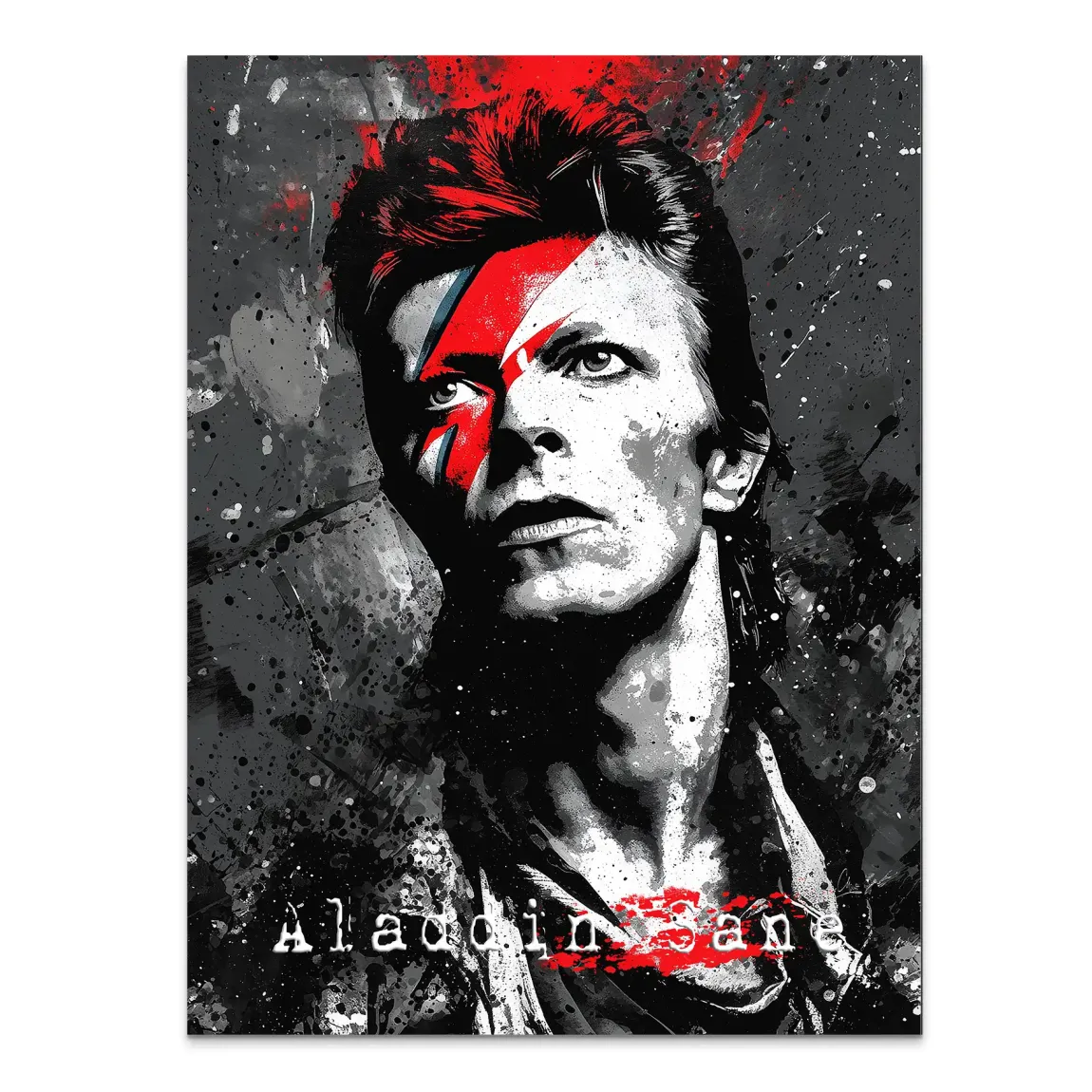 David Bowie Starlight Alu Dibond Bild