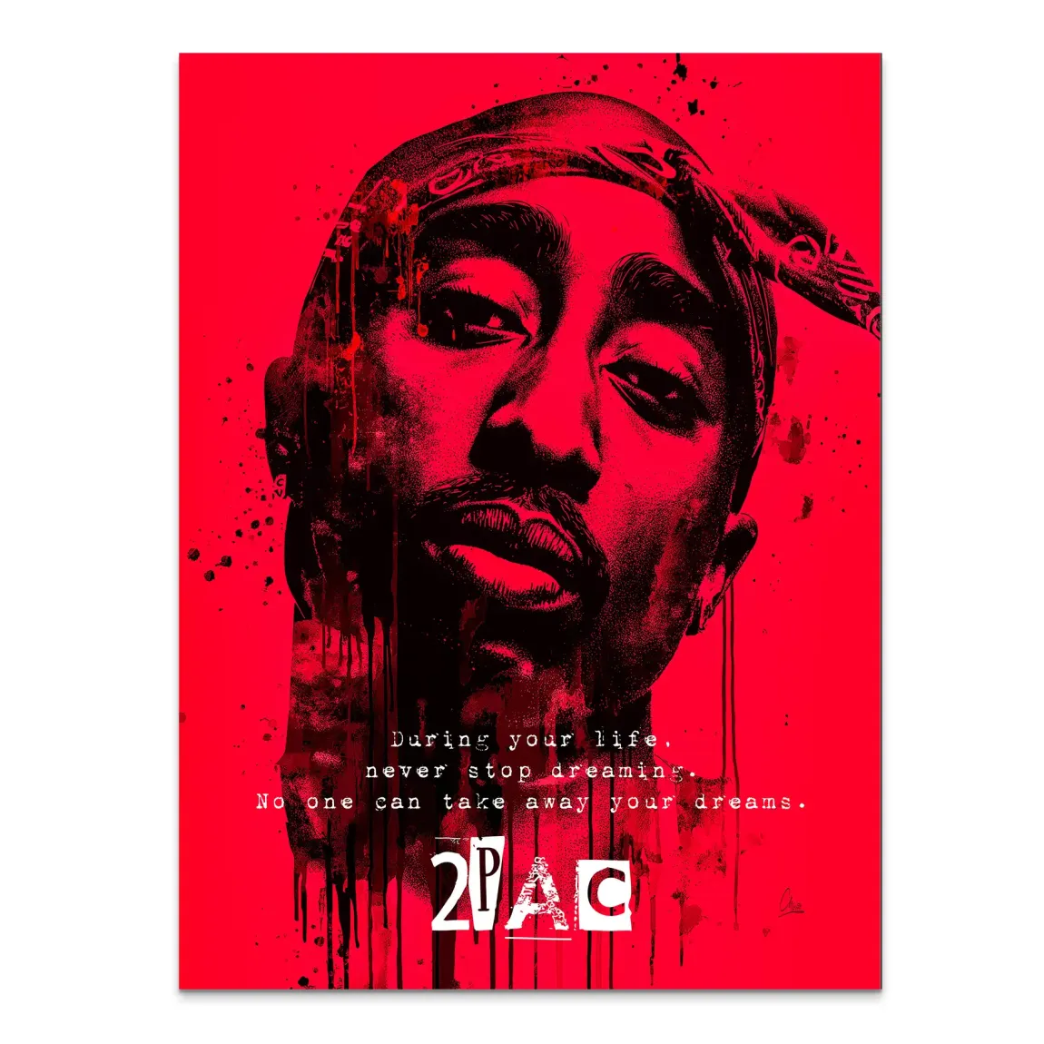 Red Legend Alu Dibond Bild