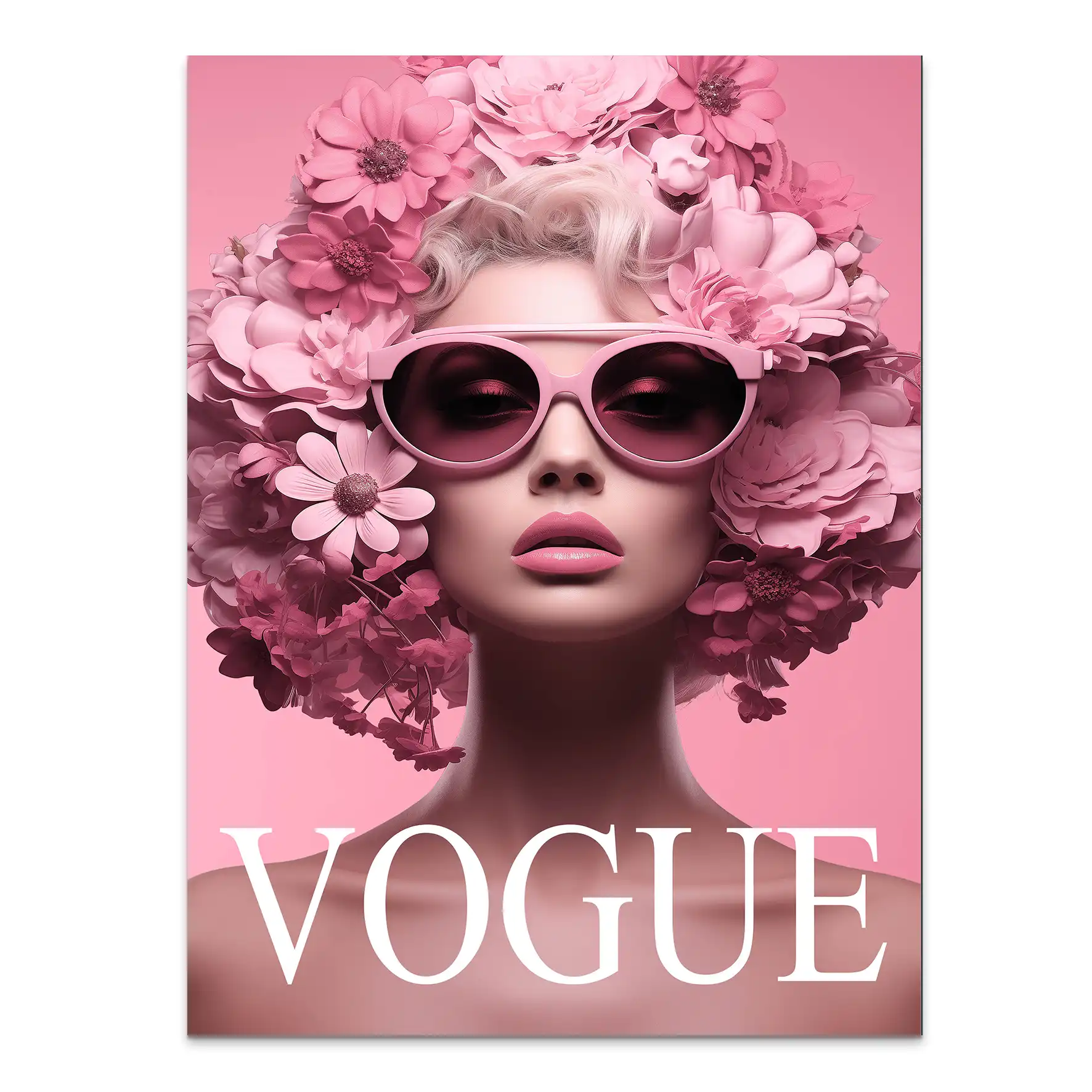 Pink Vogue AluDibond Bild INGALERIE