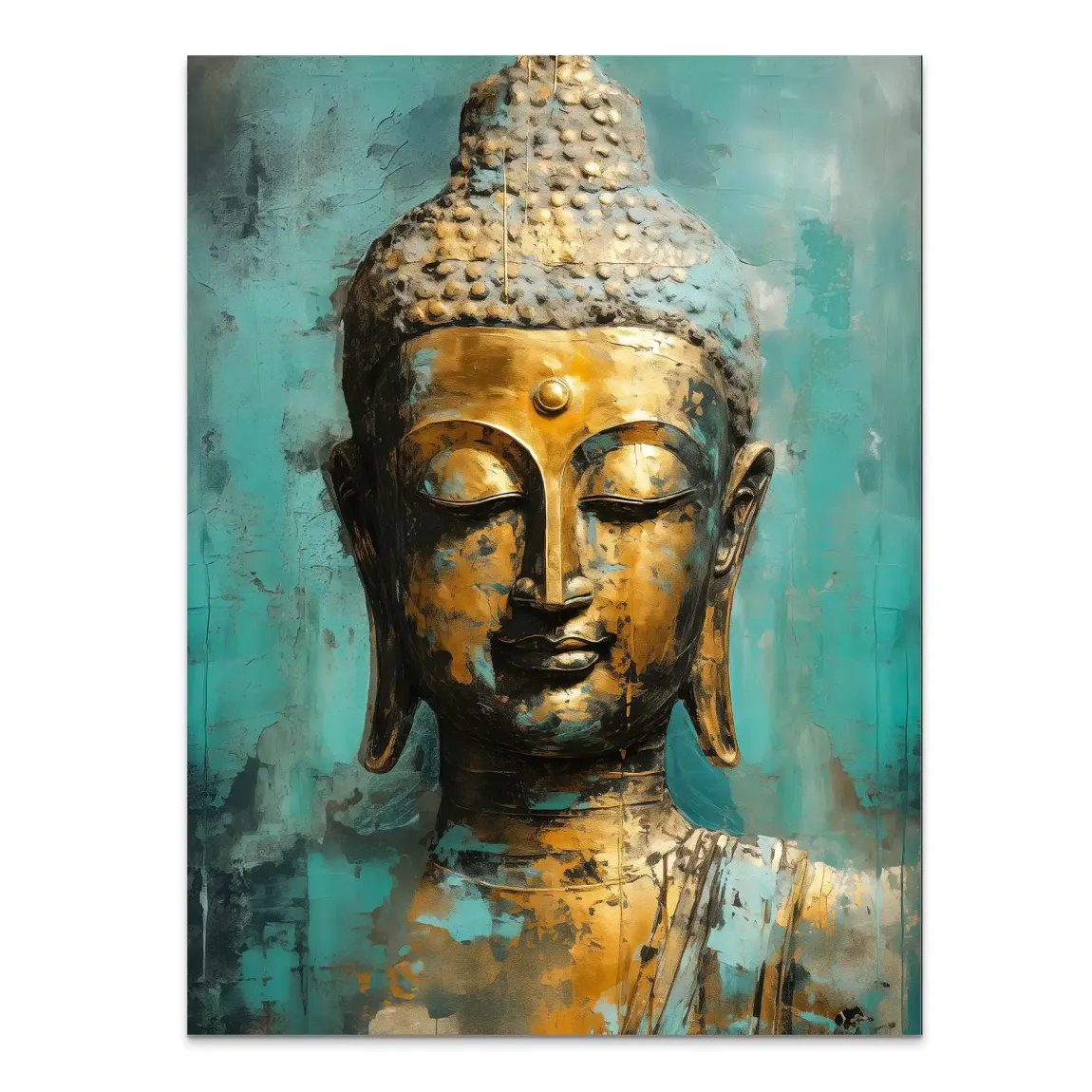 Buddha Essence Alu Dibond Bild INGALERIE