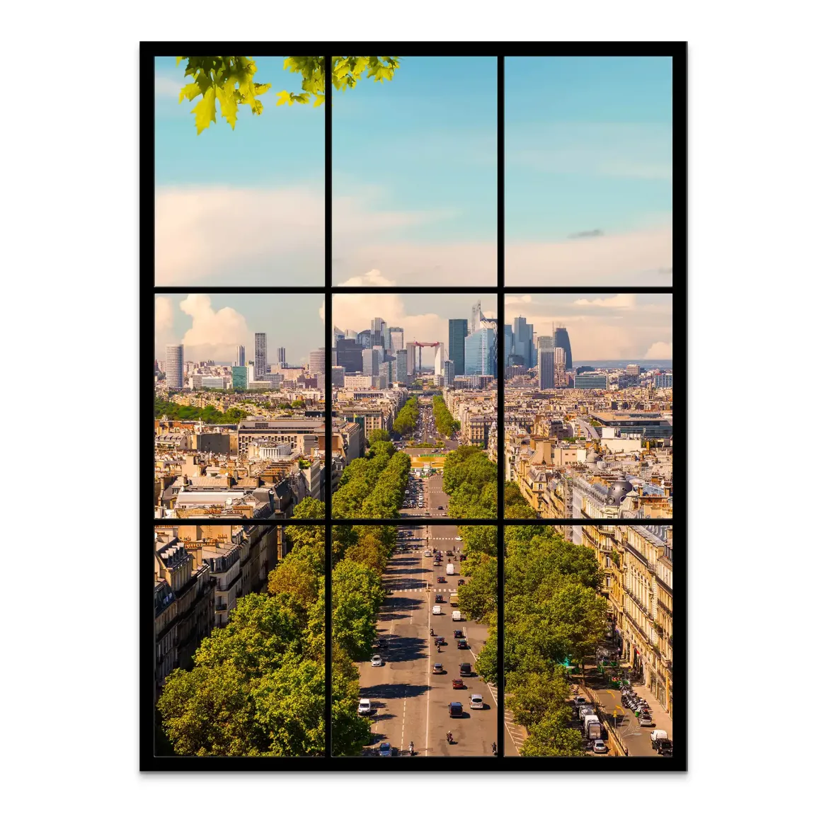 Avenue Lumière Paris Alu Dibond Bild