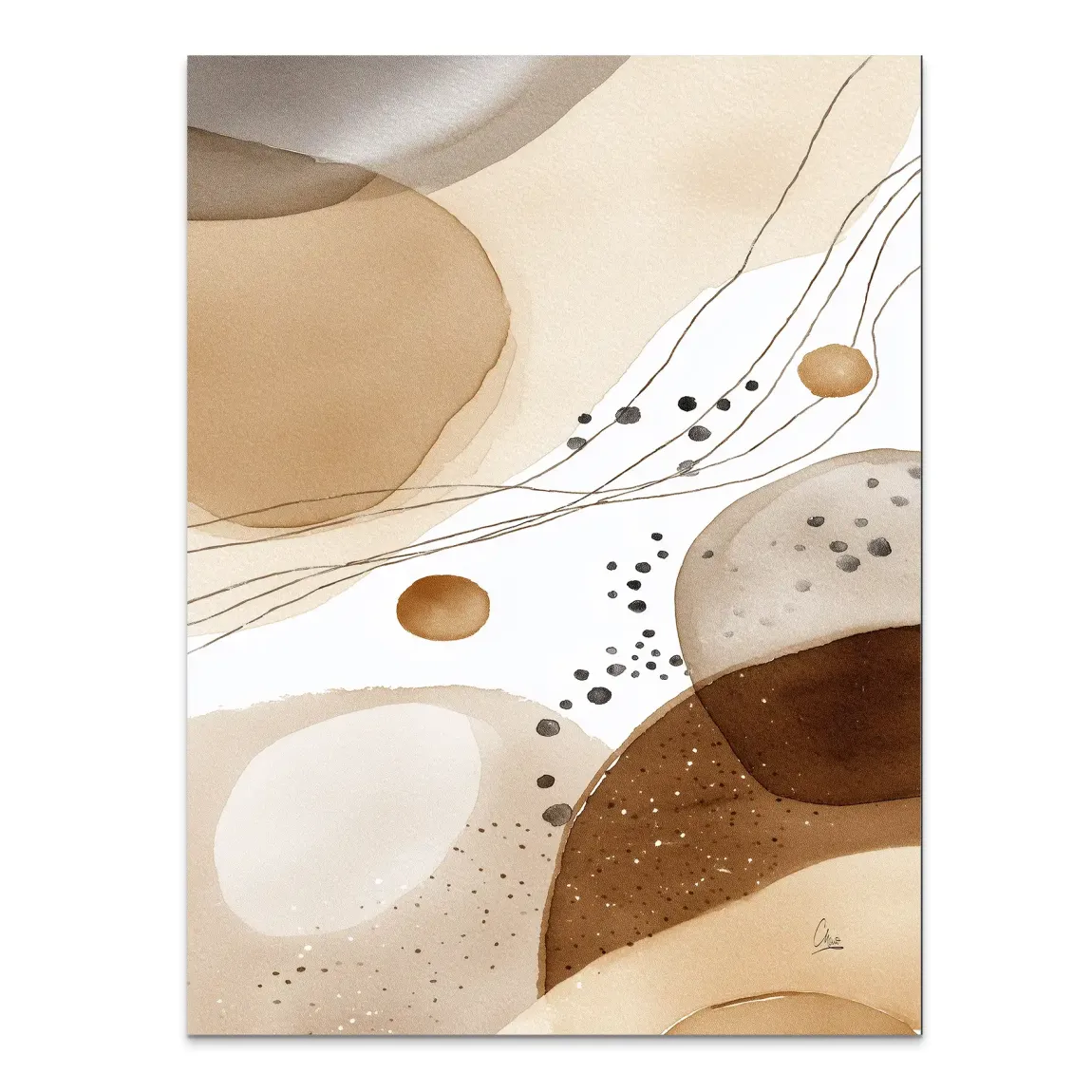 Desert Mirage Alu Dibond Bild