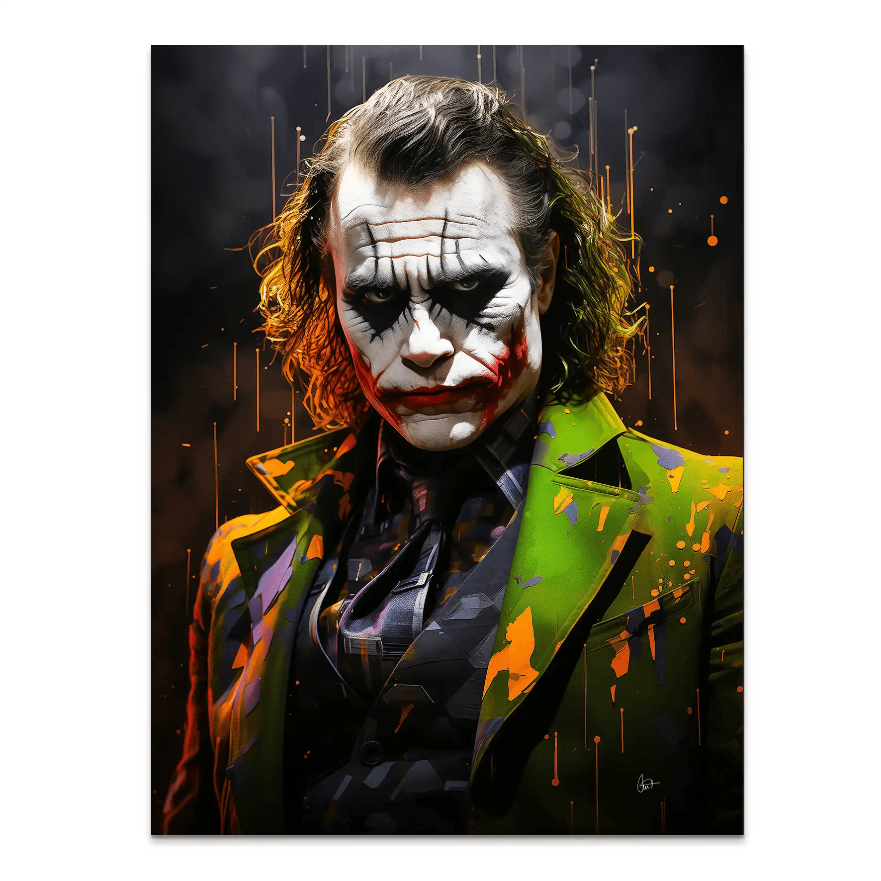 Joker Nr.2 AluDibond Bild INGALERIE