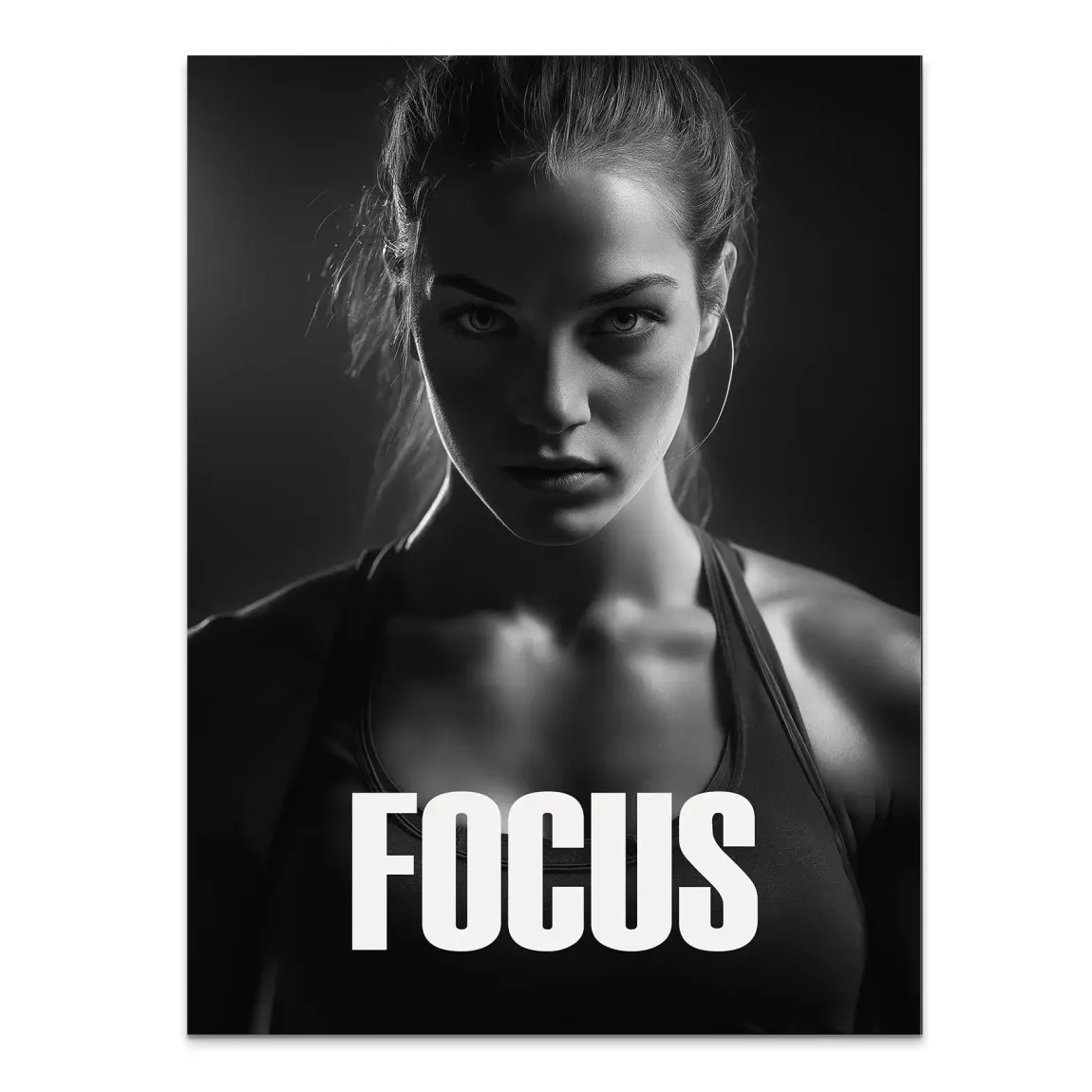 Focus Athletin Alu Dibond Bild