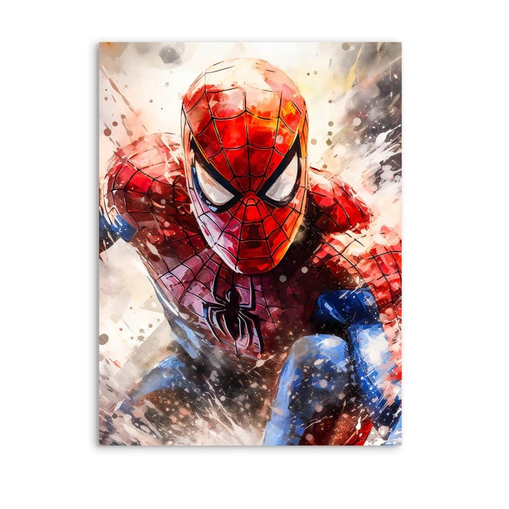 Pop Art Aludibond Bild Spiderman Abstrakt INGALERIE