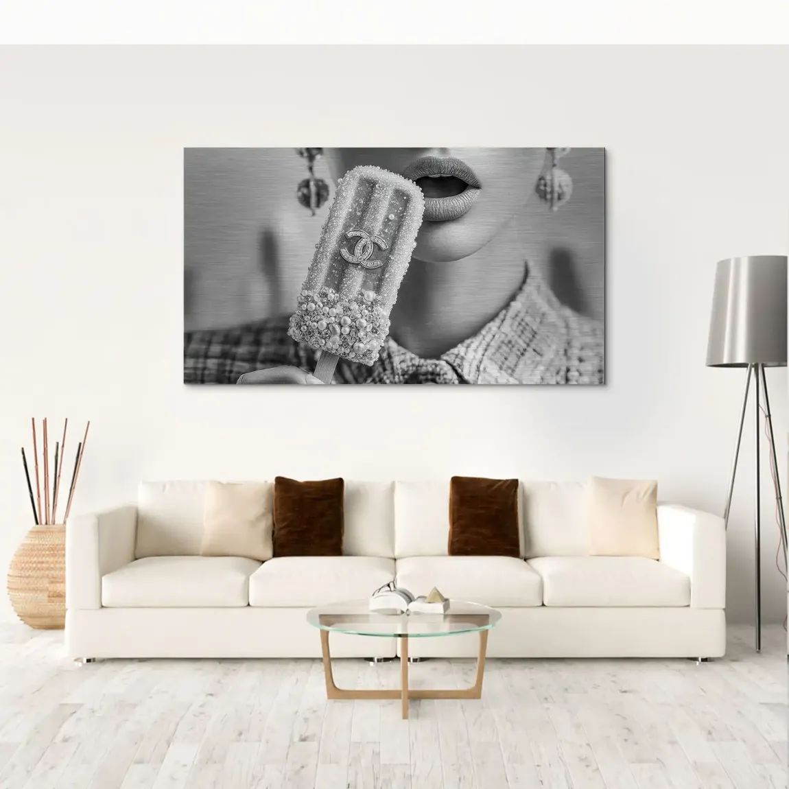 Coco Ice Art Black Edition Alu Gebürstet