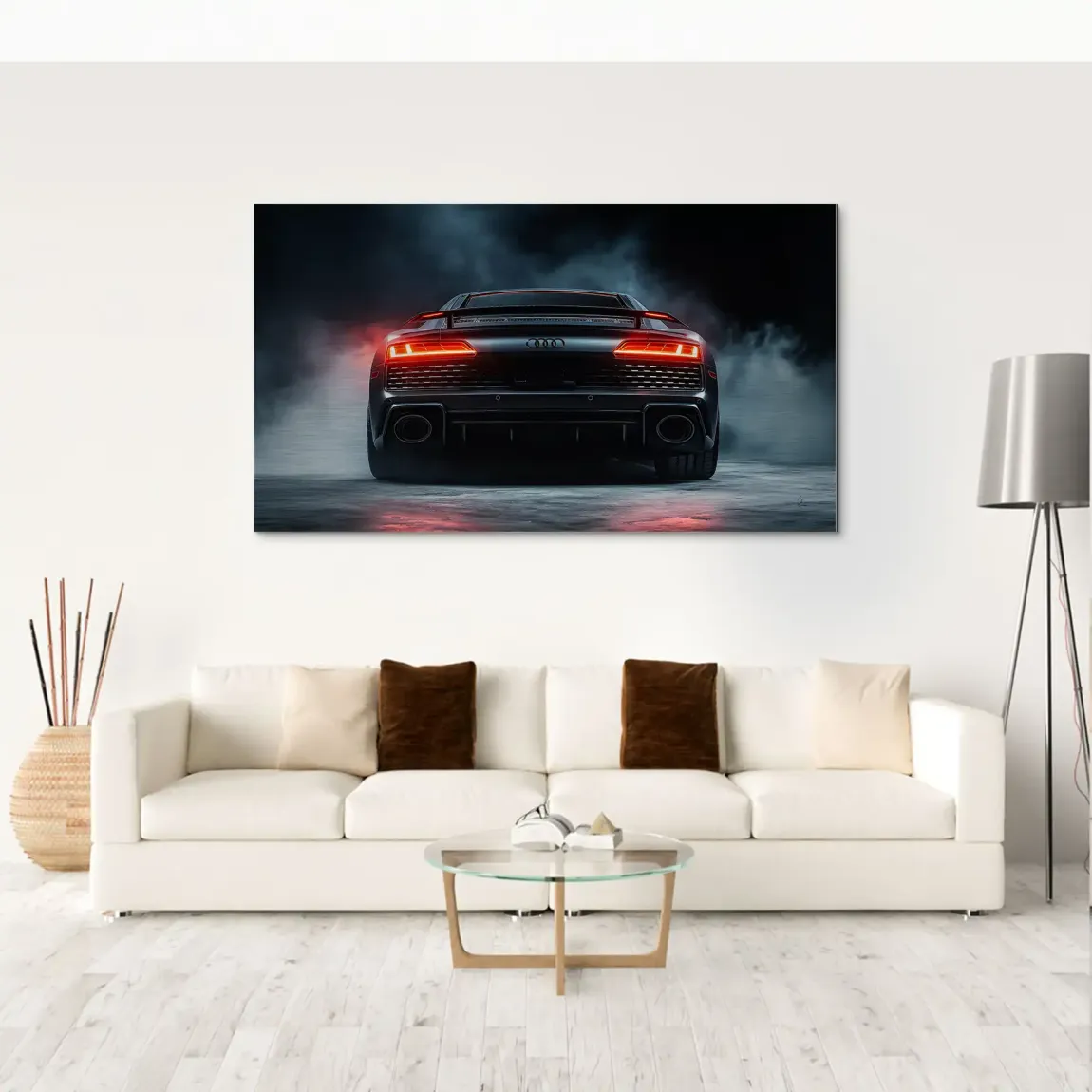 Audi R8 Dark Side Alu Gebürstet Bild