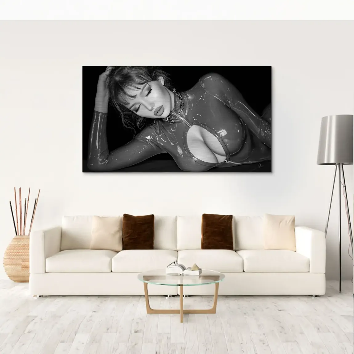 Latex Allure Alu Gebürstet