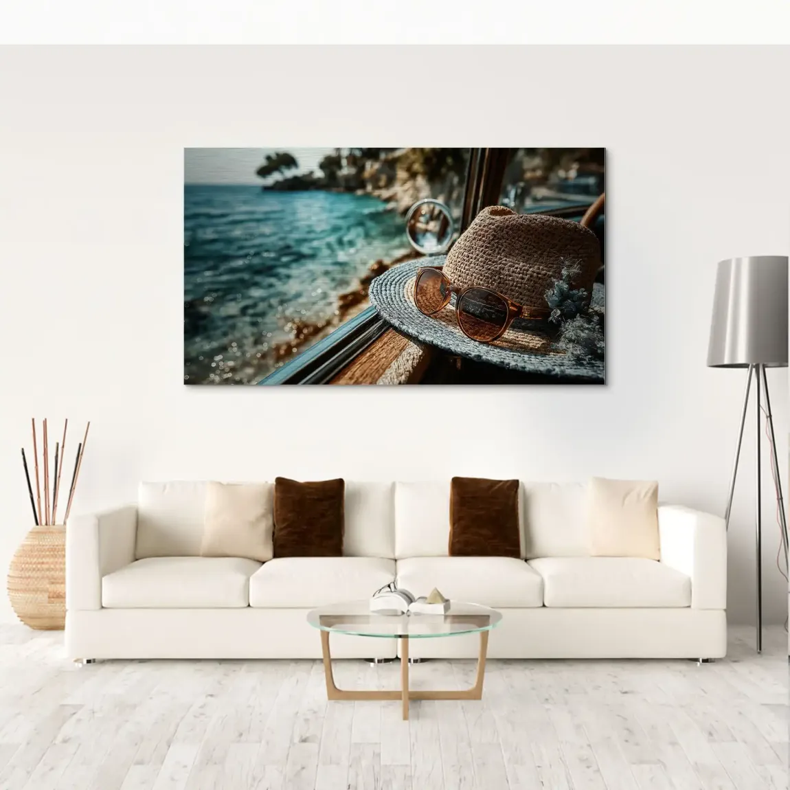 Blue Moments Alu Gebürstet