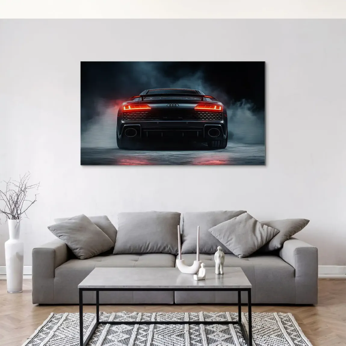 Audi R8 Dark Side Alu Gebürstet Bild