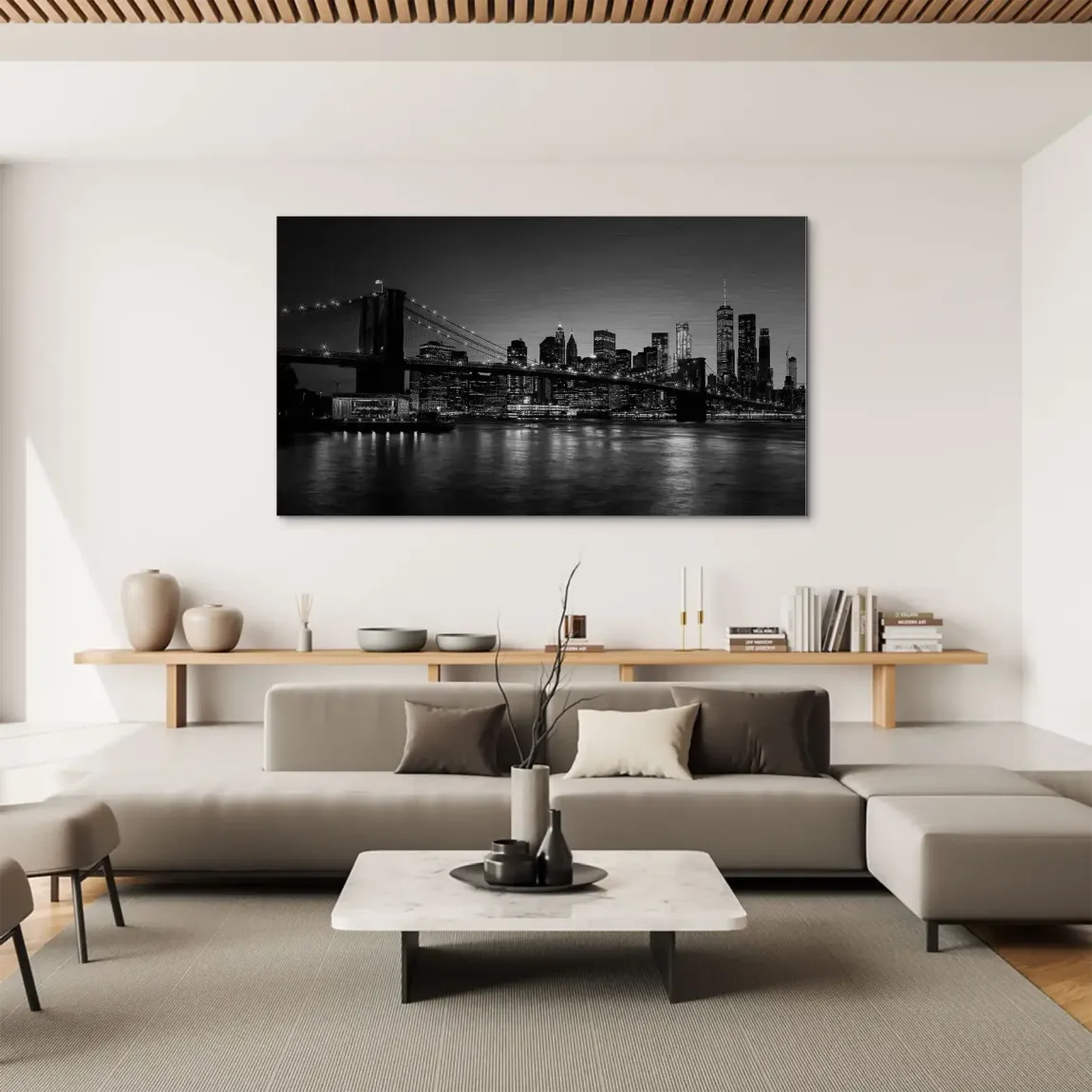 Manhattan Prestige Aluminiumbild gebürstet
