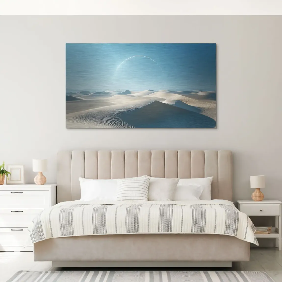 White Desert Alu Gebürstet