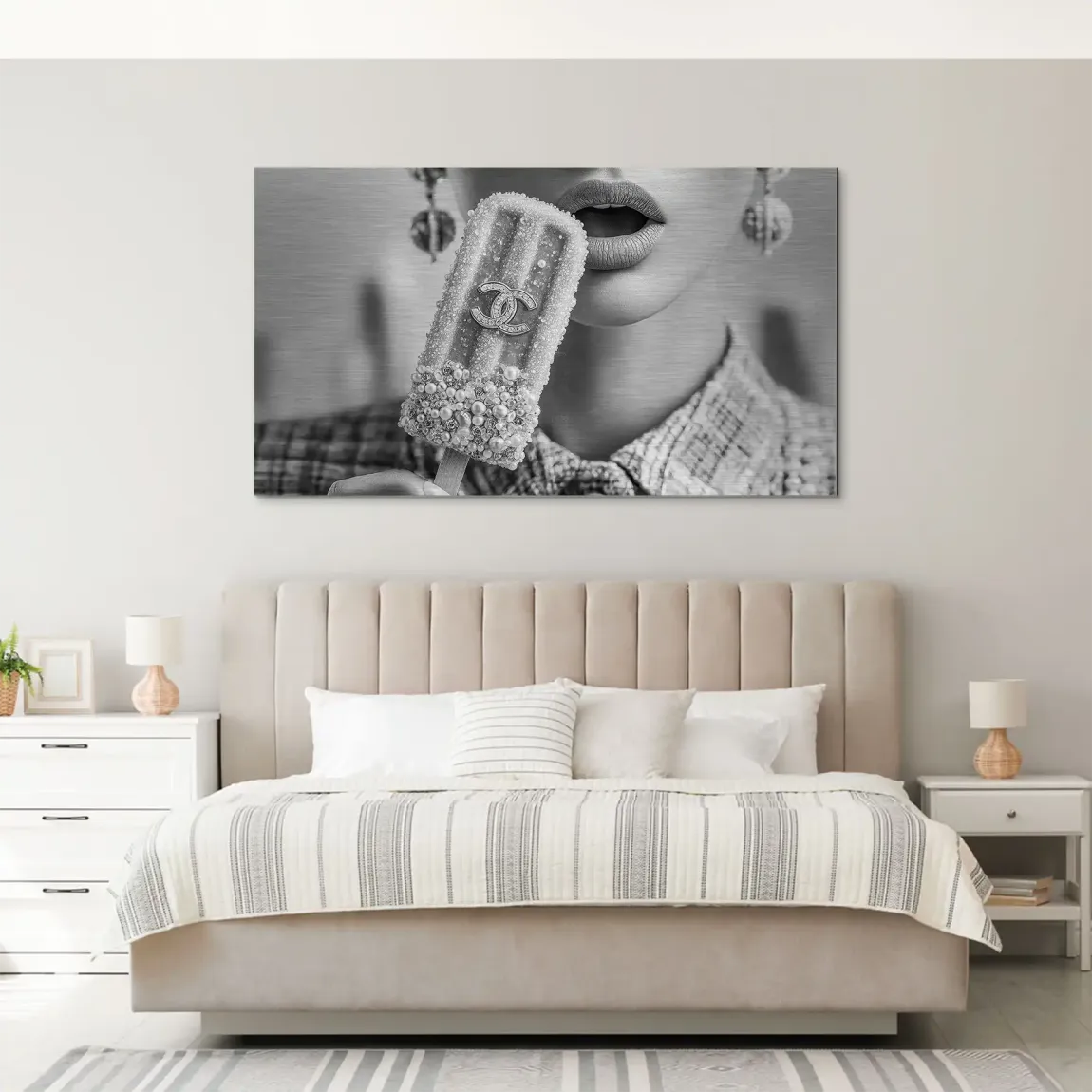 Coco Ice Art Black Edition Alu Gebürstet