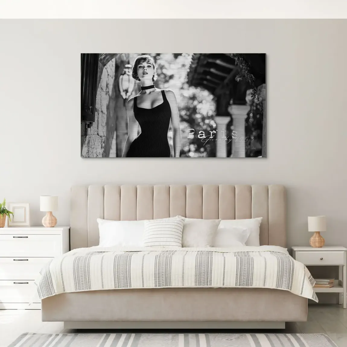 Audrey Hepburn Givenchy Alu Gebürstet