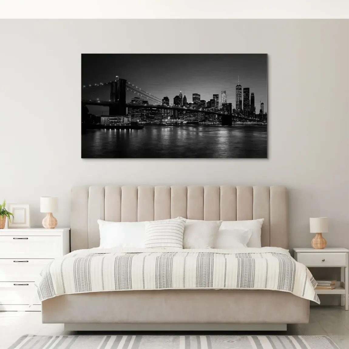 Manhattan Prestige Aluminiumbild gebürstet